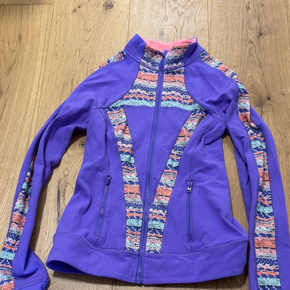 Ivivva Purple Jacket with Colorful Accents